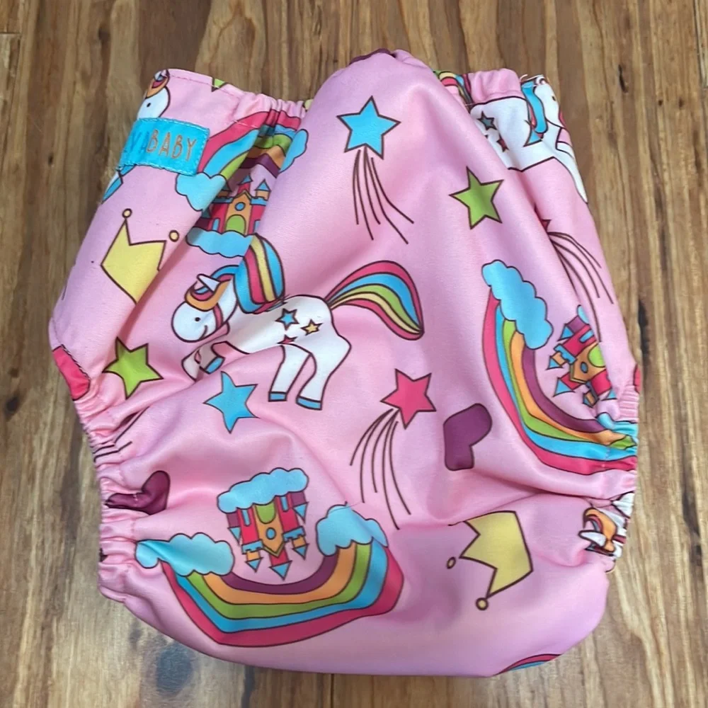 Colorful Kids Cloth Diaper Set